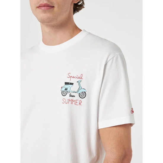 MC2 Saint Barth Ανδρική κοντομάνικη μπλούζα Cotton Classic T Shirt